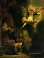 L’Archange quittant la famille de Tobias Rembrandt